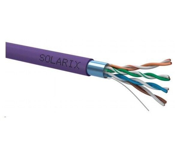 Instalační kabel Solarix FTP, Cat5E, drát, LSOH, box 305m SXKD-5E-FTP-LSOH EDF_10101460
