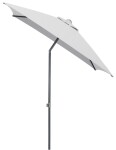 KETTLER Slunečník KETTLER EASY PUSH 200x200 cm - matný antracit/světle šedá - voděodolný