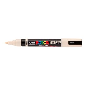 Uni Posca PC-5BR béžový 45 štětcový hrot 1-4 mm
