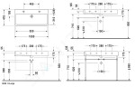 DURAVIT - Vero Dvojumyvadlo nábytkové 1000x470 mm, se 2 otvory pro baterie, alpská bílá 04541000261