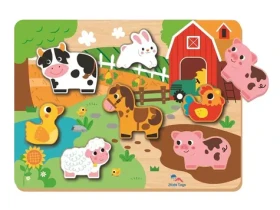 2Kids Toys Vkládací puzzle Farma