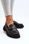 Dámské mokasíny s černým páskem Flanila 40