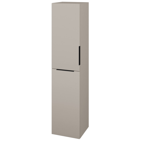 Dřevojas - Vysoká skříň s košem na prádlo DOS SVD2K 35 - N07 Stone / Úchytka T07 / N07 Stone / Levé 210953I