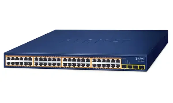 PLANET GSW-5240HP / Switch / Unmanaged / 48x Gigabit PoE+ RJ-45 / 4x SFP / 1U (GSW-5240HP)