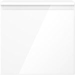 MEXEN/S - Orio koupelnová skříňka pod umyvadlo 50 cm s deskou, 1 šuplík, bílá lesk 91A10-05047-1-BFC00