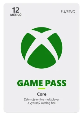 Microsoft Game Pass Core 12m / přístup na 12 měsíců / elektronická licence (S5T-00023)