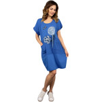 HOSH Dámské šaty Sora Velikost: UNI, Barva: Červená