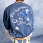 Lobster & Lemonade Pánská mikina Indianapolis Colts NFL L&L '96 Classics Crew Sweater Velikost: XL