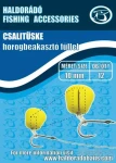 Haldorádó Nástrahový osten s gumovým kroužkem / 10 mm / 12 ks (HD810-FULL)