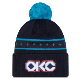 New Era Pánská zimní čepice Oklahoma City Thunder NBA 2025-26 City Edition