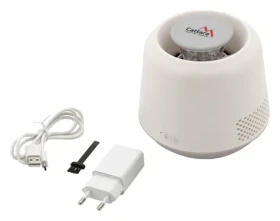 Cattara Svítilna TABLE INDOOR USB 5V + infra lapač hmyzu / SMD LED / 230V micro USB (13182)