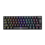 White Shark GK-2022 SHINOBI černá / Herní klávesnice / mechanická / BROWN Switch / US Layout / USB / LED (SHINOBI-B-US-BROWN.S)