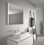 DURAVIT - XSquare Zrcadlo 100x80 cm, s LED osvětlením a vyhříváním XS7013000000000