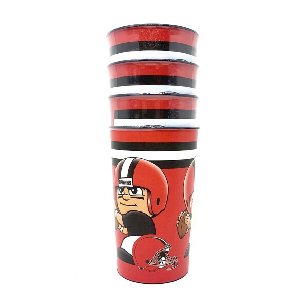 Hrnek Cleveland Browns NFL TeenyMates Partybecher-Set (4 ks)