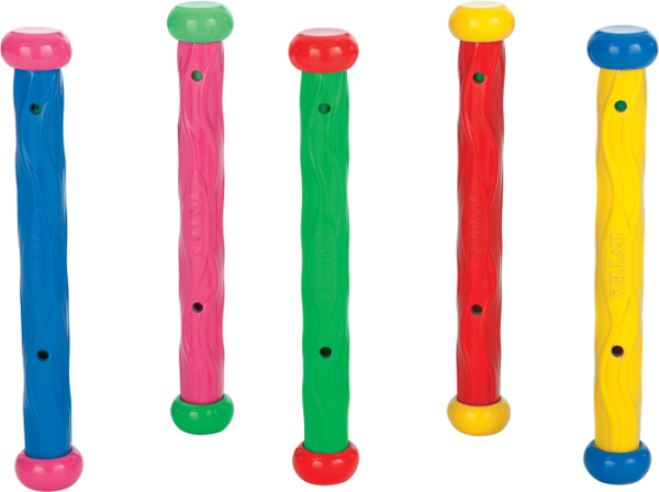 Tyčky 5ks pro potápění v bazénu 16x30x3cm od 6 let - Alltoys Intex
