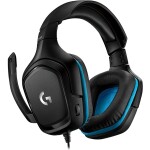 Logitech G432 7.1 černá / Herní sluchátka s mikrofonem / pro PC Mac PS4 Xbox One Nintendo Switch / kabel 2m (981-000770)