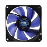 Noiseblocker BlackSilent Fan XC1 bulk modrá / 80mm / 21 dB @ 1700 RPM / 21 CFM / 3-pin (ITS-XC-1)