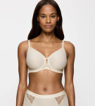 Dámská podprsenka Wild Azalea Florale W01 - BROWN - sv. béžová 00RB - TRIUMPH BROWN 75C