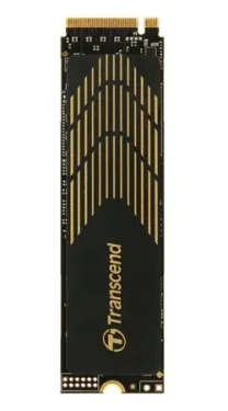 Transcend MTE240S 500GB / M.2 2280 / PCIe Gen4 / R: 3800MBps / W: 2800 MBps / Heatsink / 5y (TS500GMTE240S)