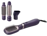 Philips Air Styler BHA313/00 černá / Multifunkční kulma na vlasy / 800 W / 3 nástavce / ionizace (BHA313/00)