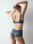Dámská podprsenka Body Make-Up Illusion Lace WP Indigo Veil modrošedá - TRIUMPH Indigo Veil 85D
