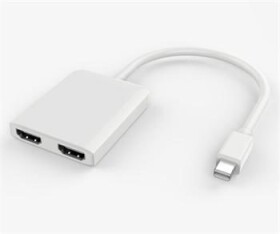 PremiumCord adaptér mini DisplayPort 2x HDMI rozšíření zrcadlení obrazu 4K*2K@30Hz