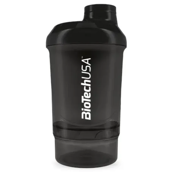 BioTech Šejkr 300 + 150 ml černý (08084)