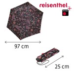 Deštník Reisenthel Umbrella Pocket Mini Paisley black