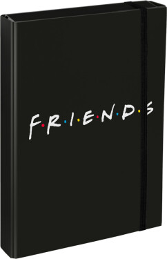 BAAGL Desky na školní sešity A4 Jumbo - Friends