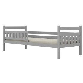 Postel Dawid standard + zábrana 80x200 šedá