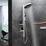 HANSGROHE - Rainfinity Sprchová souprava Showerpipe 360, 1jet, chrom 26842000