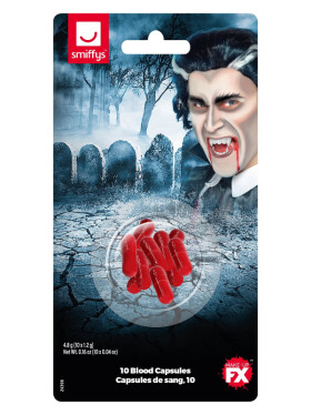 Smiffys Kapsle s krví 10ks