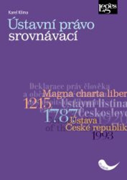 Ústavní právo srovnávací, 1. vydání - Karel Klíma