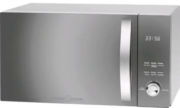 ProfiCook MWG 1176 / Mikrovlnná trouba s grilem / 800 W / 23 l / 9 automatických programů (4006160011760)