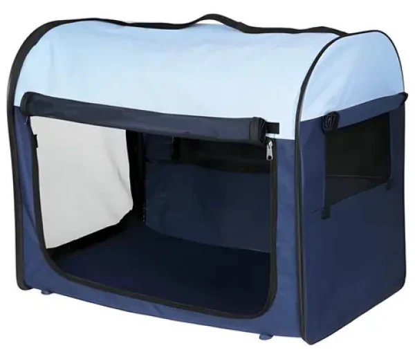TRIXIE T-Camp Mobile Kennel 2 XS-S / Přenosný box pro psy / 40 x 40 x 55 cm