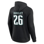 Fanatics Pánská mikina Philadelphia Eagles NFL Saquon Barkley #26 Player Hoodie Velikost: XL