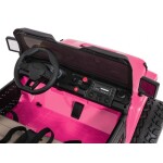 Mamido Elektrické autíčko Extreme Sport 4x4 s proměnlivou velikostí růžové