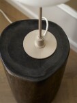 Louis Poulsen Stolní lampa PH 2/1 Glossy Beige, béžová barva, kov, plast
