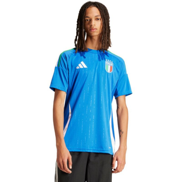Pánské tričko adidas Italy 24 Home modré IN0657 pánské m