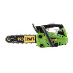 Pila řetězová benzinová 25 ccm 800W lišta 30 cm PROCRAFT K350S