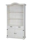 ARTEN (NANO Systems s.r.o.) Rustikální knihovna POPRAD REG106 - borovice (bílý vosk)