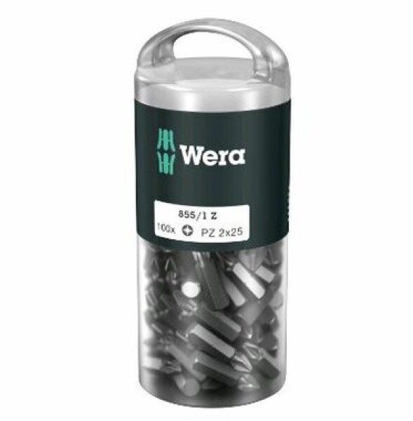 Sada bitů Wera 1/4 ""DIN 3126 C 6,3 100 ks PZ 2