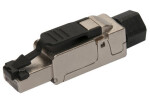 Konektor Solarix SXRJ45-6A-STP-BK-SA STP 8p8c, Cat 6a, drát, průmyslový, samořezný