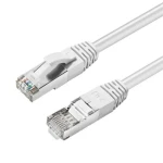 MicroConnect CAT6 S/FTP 0.25m bílá / LSZH (SSTP60025W)