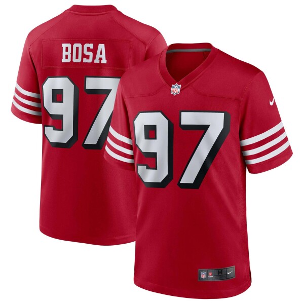 Nike Pánský dres San Francisco 49ers NFL Nick Bosa #97 Game Alternate Velikost: S