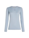 ICEBREAKER Wmns 200 MerinoFine Ace LS Crewe, Zinc Blue (vzorek) velikost: S