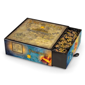 Pán prstenů Puzzle - Mapa Středozemě 1000 dílků
