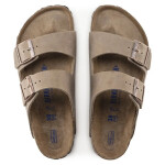Birkenstock Arizona Soft Footbed Oiled Leather Tabacco Brown Narrow Žabky pro muže/dámy (0552813) 44