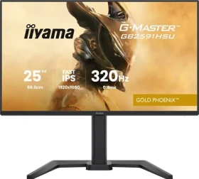 24.5" IIYAMA G-Master GB2591HSU-B1 černá / LED / IPS / 1920 x 1080 / 16:9 / 0.4 ms / 1000:1 / 350cd-m2 / VESA (GB2591HSU-B1)