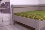 HP-Nábytek Jednolůžko Tina rohová BUK ROZMĚR: 90 x 210 cm - ATYP